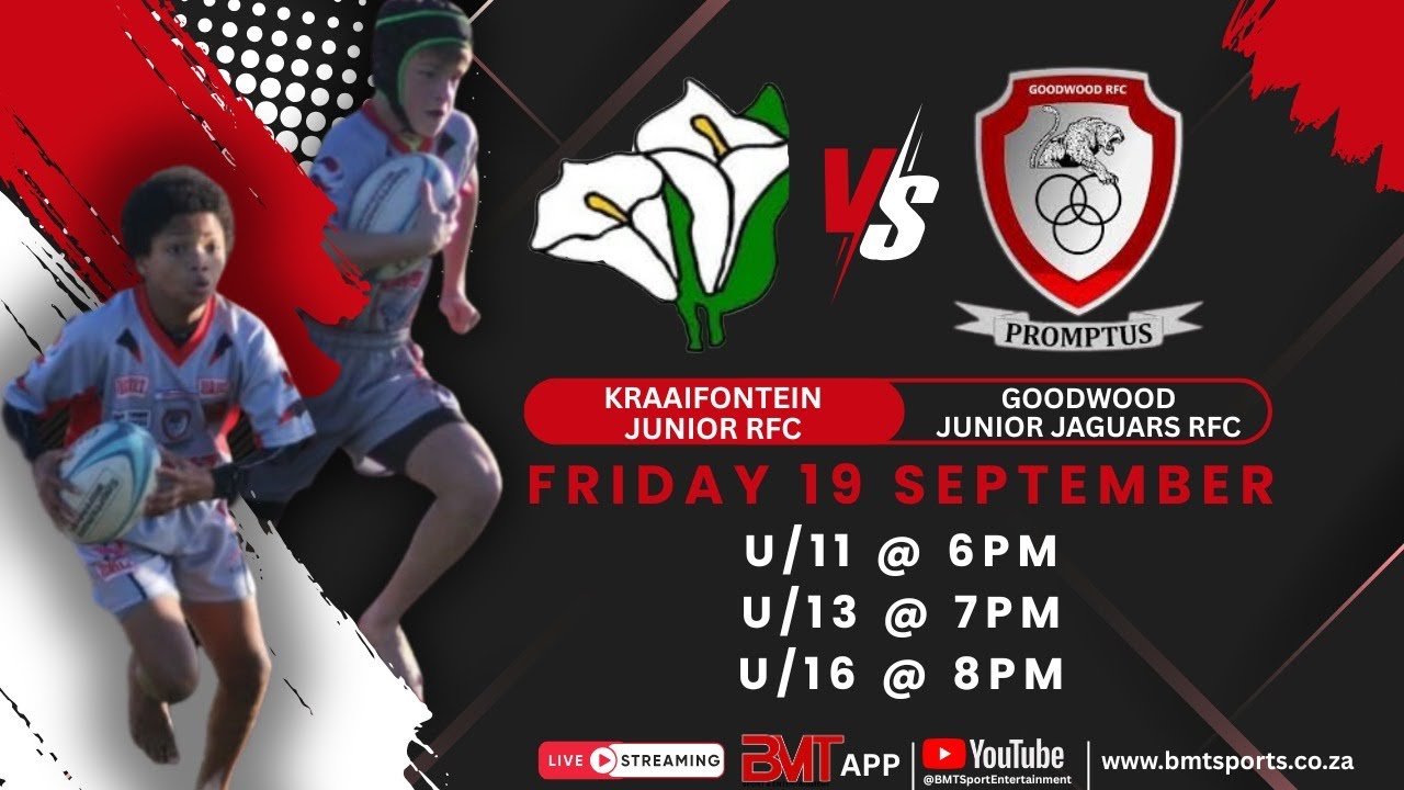 Kraaifontein Junior RFC vs Goodwood Junior  RFC