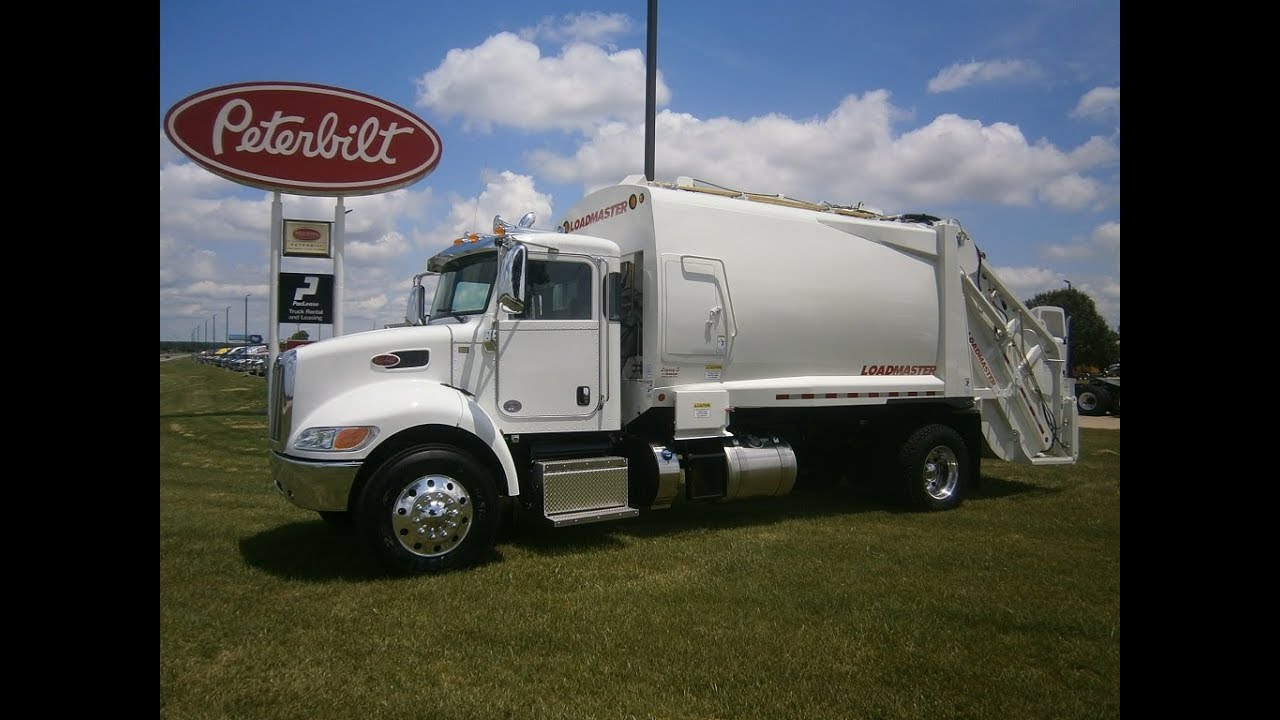 2018 Peterbilt 337 W/ Loadmaster Legacy S 20 Yd Rear Loader