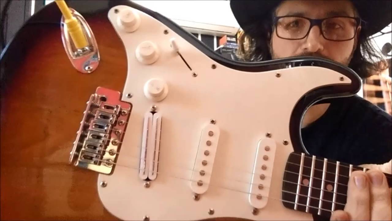Instalação captador little HH777 Malagoli - (oficina de guitarra)