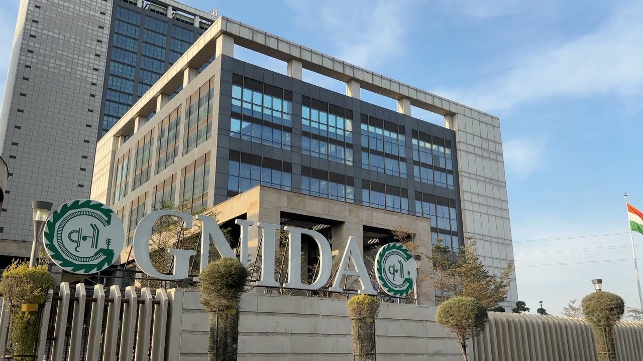 Greater Noida Authority Office | 16:9 4K Ultra HD Footage