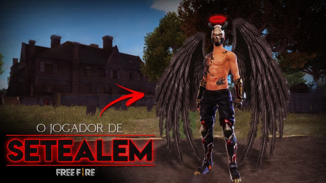 O JOGADOR DE SETEALÉM (Creepypasta) NUNCA ACEITE SEU CONVITE (Lendas Do Free Fire)