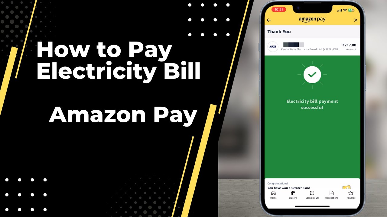 How to Pay Electricity Bill Using Amazon Pay