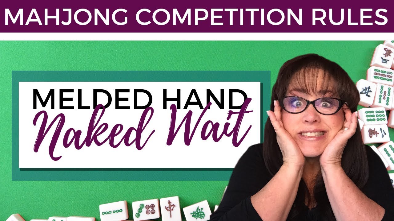 Mahjong Competition Rules Solitaire 20190908