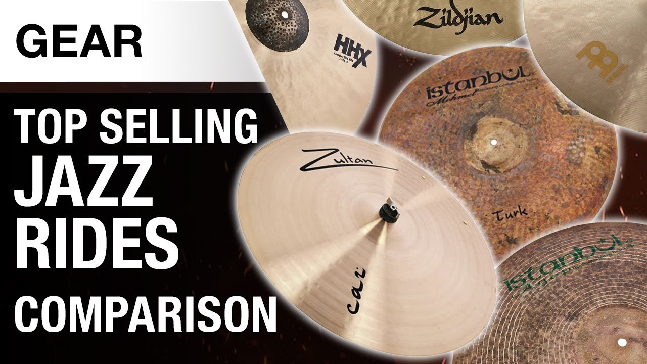 Top Selling Jazz Rides | Comparison | Thomann