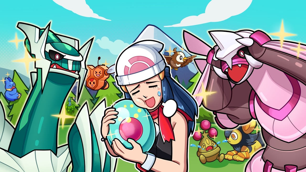 24H pour CAPTURER TOUS les SHINY de POKEMON DIAMANT & PERLE !