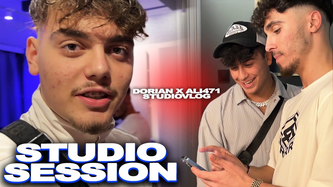 STUDIO SESSION MIT DORIAN VON ICON 4 & ALI471 & KYREE, FRIO & EDDY ! Studio Session Vlog