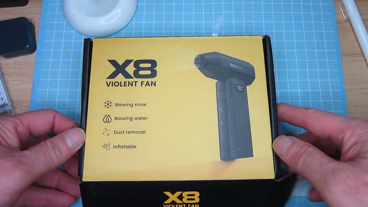 【アリエクスプレスよりどり】1,260円のX8 ターボジェット・ファンのパワーは如何に？