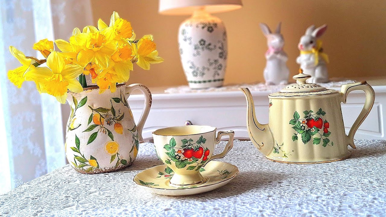 Немецкий коттедж:Простая жизнь &  уютные пасхальные моменты