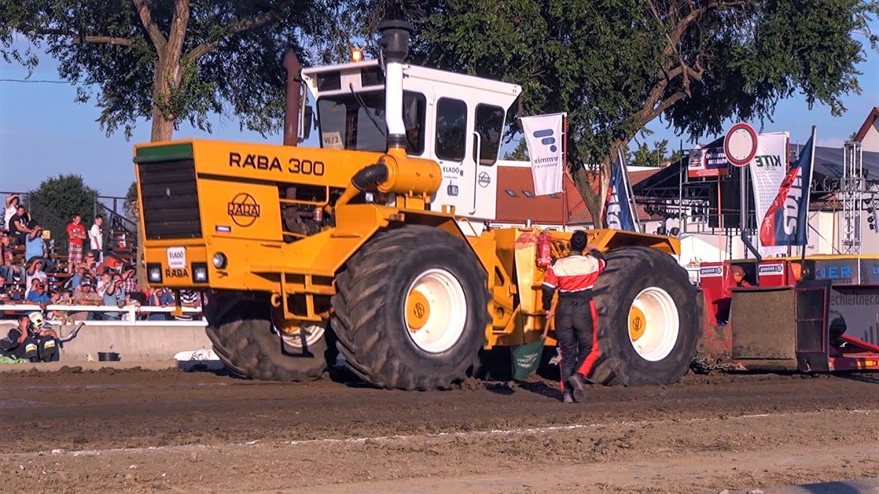 RÁBA 300 vs. KIROVETS K701 Pulling | Mitas Tractor Pulling Hajdúböszörmény 2016