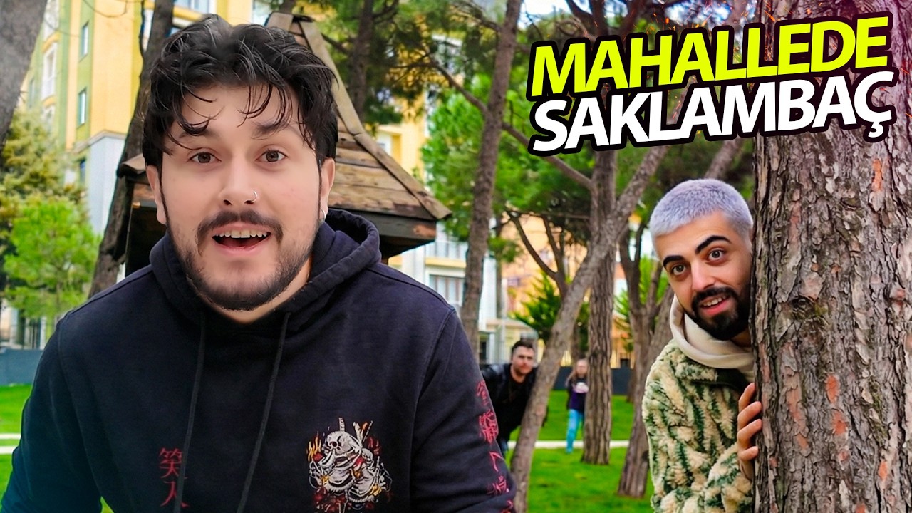 MAHALLEDE SAKLAMBAÇ OYNADIK! - et dürüm ödülü