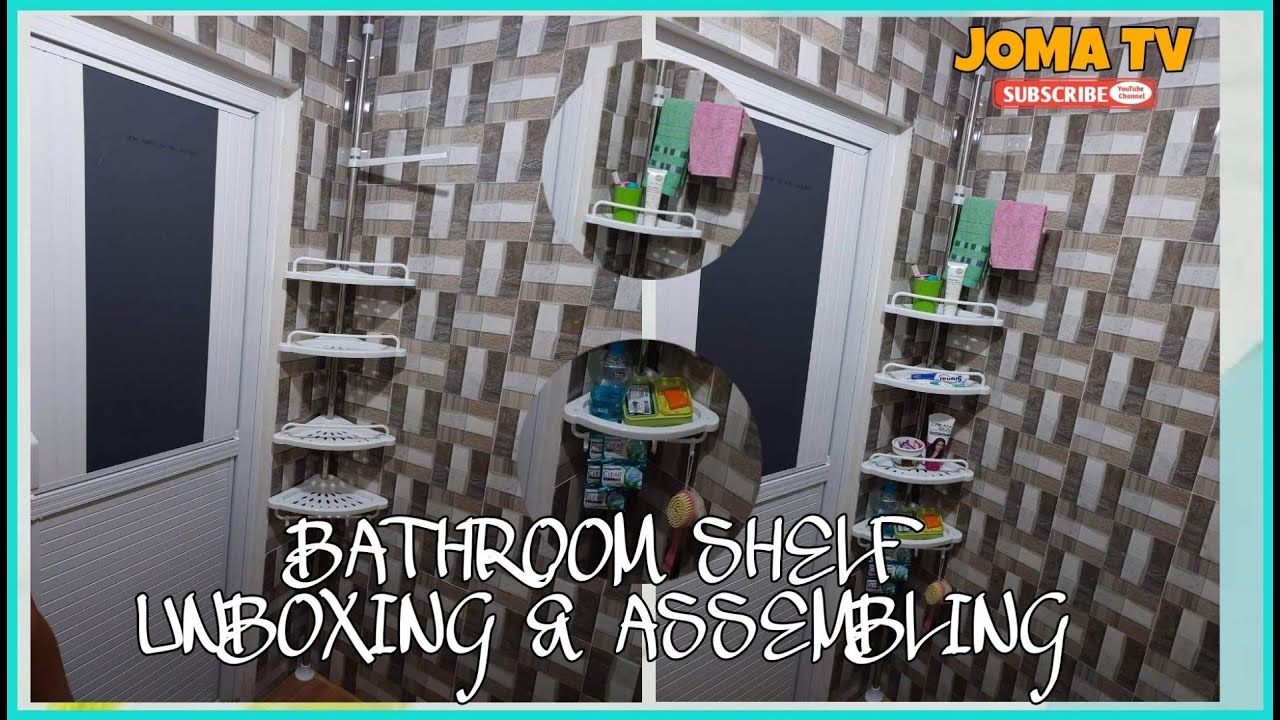 unboxing & assembling bathroom shelf | JOMA TV