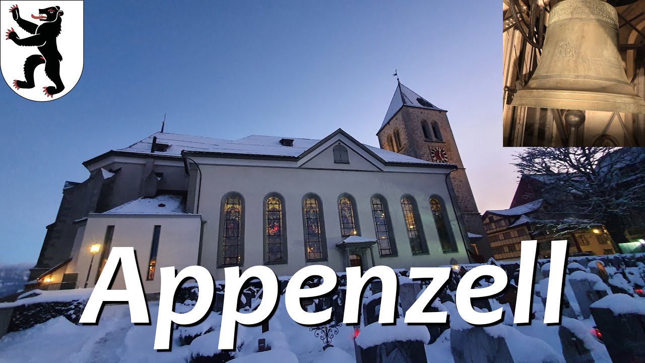 Appenzell (CH - AI) Glocken der kath. Pfarrkirche St. Mauritius