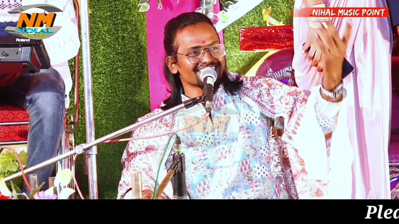Amit Sharma gajal viral stage show 💥 अमित शर्मा ग़ज़ल की बाहर स्टेज शो  #niral_music_point 