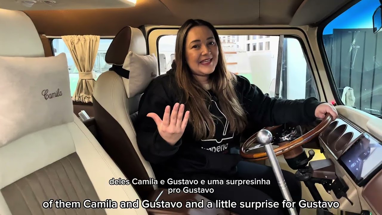 Venha conhecer a Kombi Gertrudes de Gustavo Melo!