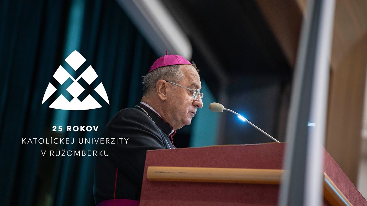 Príhovor Mons. Bernarda Bobera, Veľkého kancelára KU (25 rokov KU)