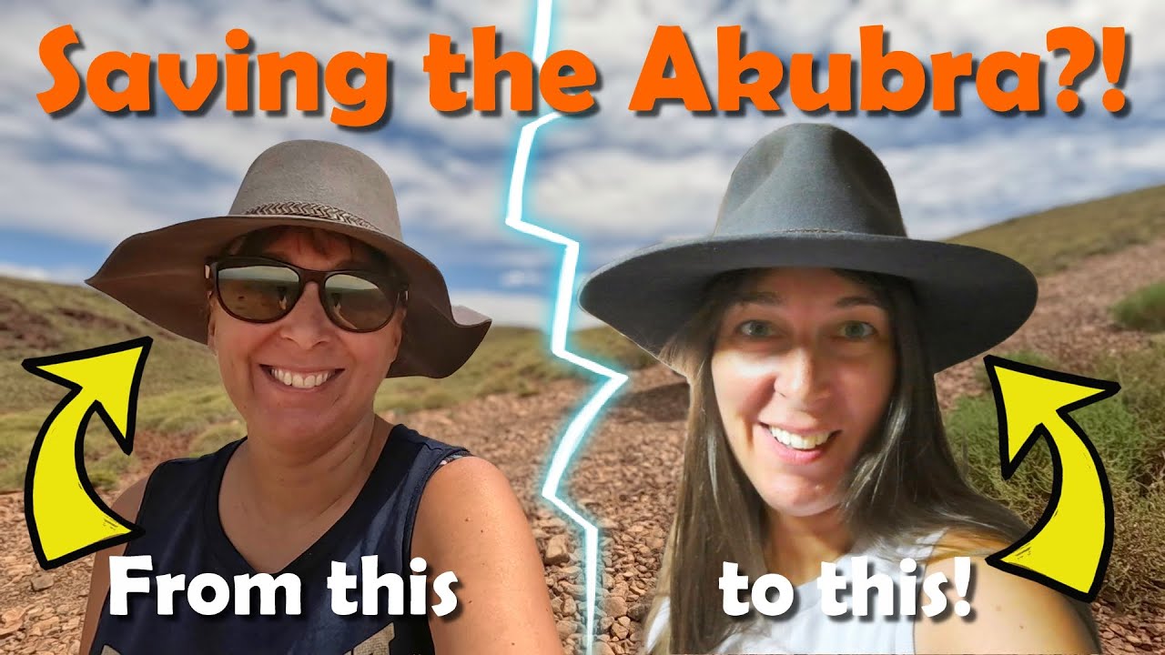 Saving an Akubra - Reshaping an out of shape Hat