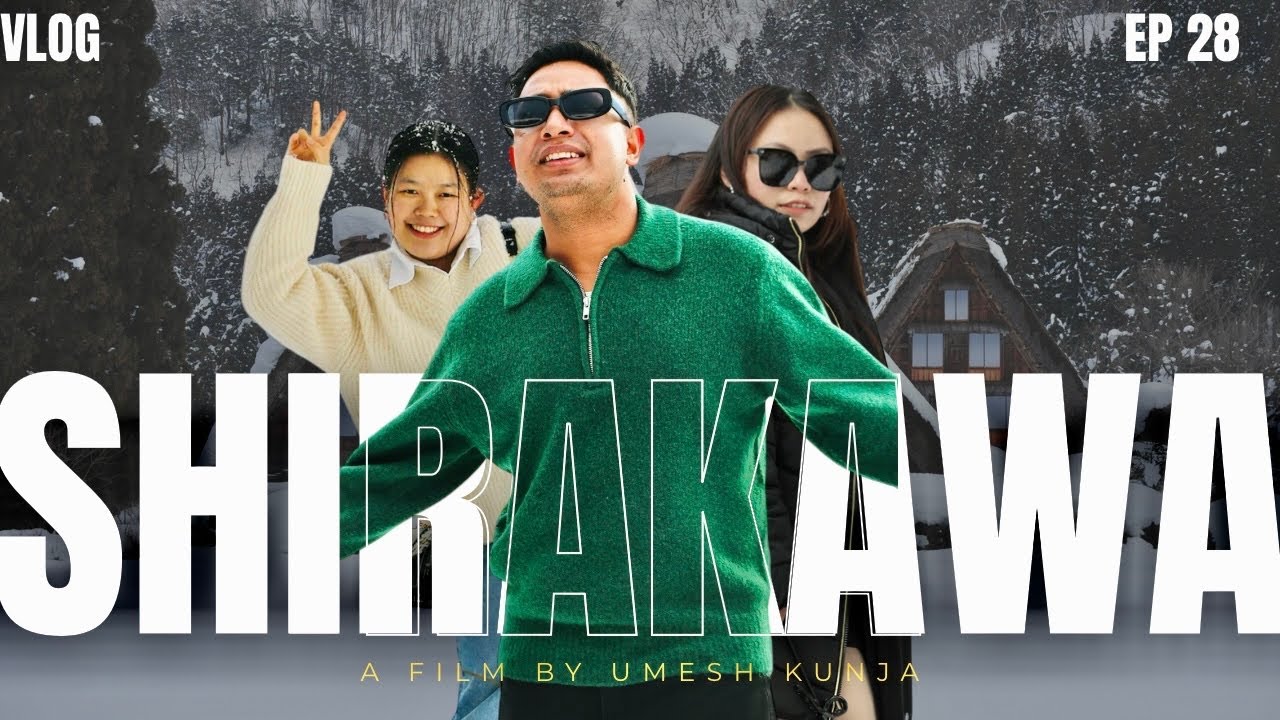 SHIRAKAWA GO VLOG -28 GIFU NAGOYA JAPAN OCT9 TEAM //CINEMATIC VLOG 
