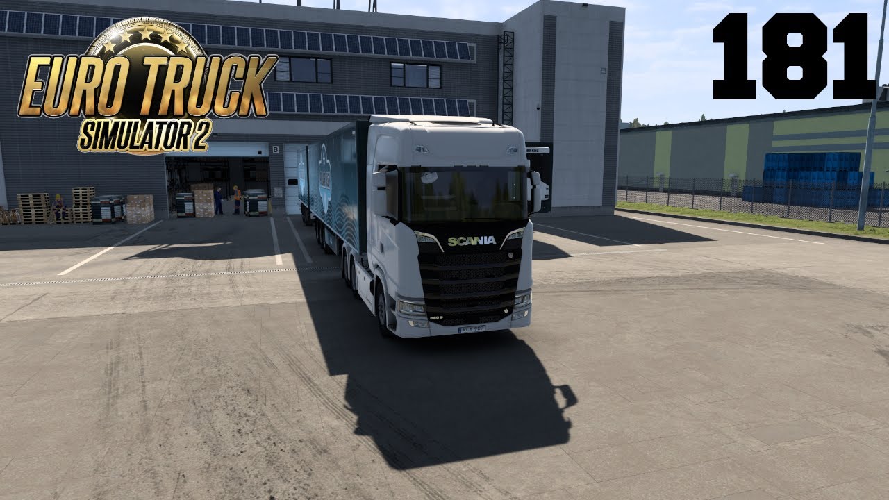 Euro Truck Simulator 2 - GAMEPLAY - Gotemburgo a Oslo #181 60 FPS FHD