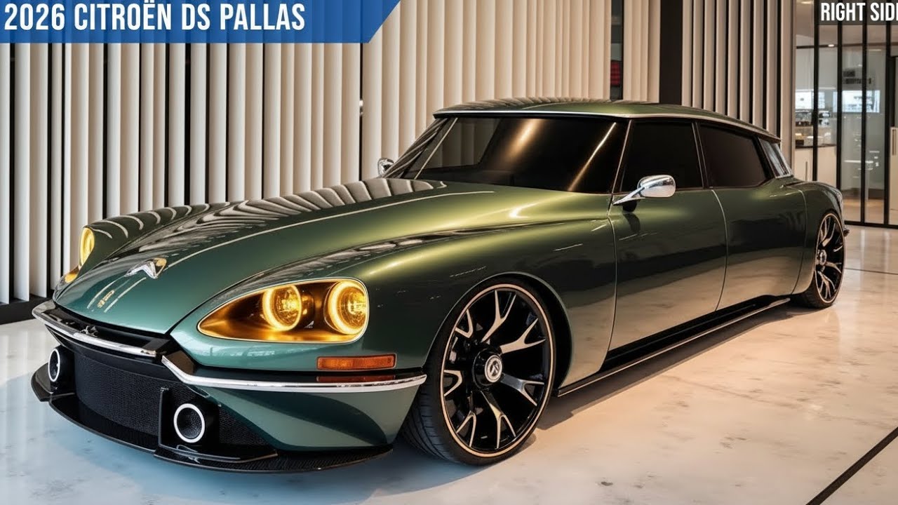 Citroën DS Pallas 2026 : le retour du mythe français du luxe !