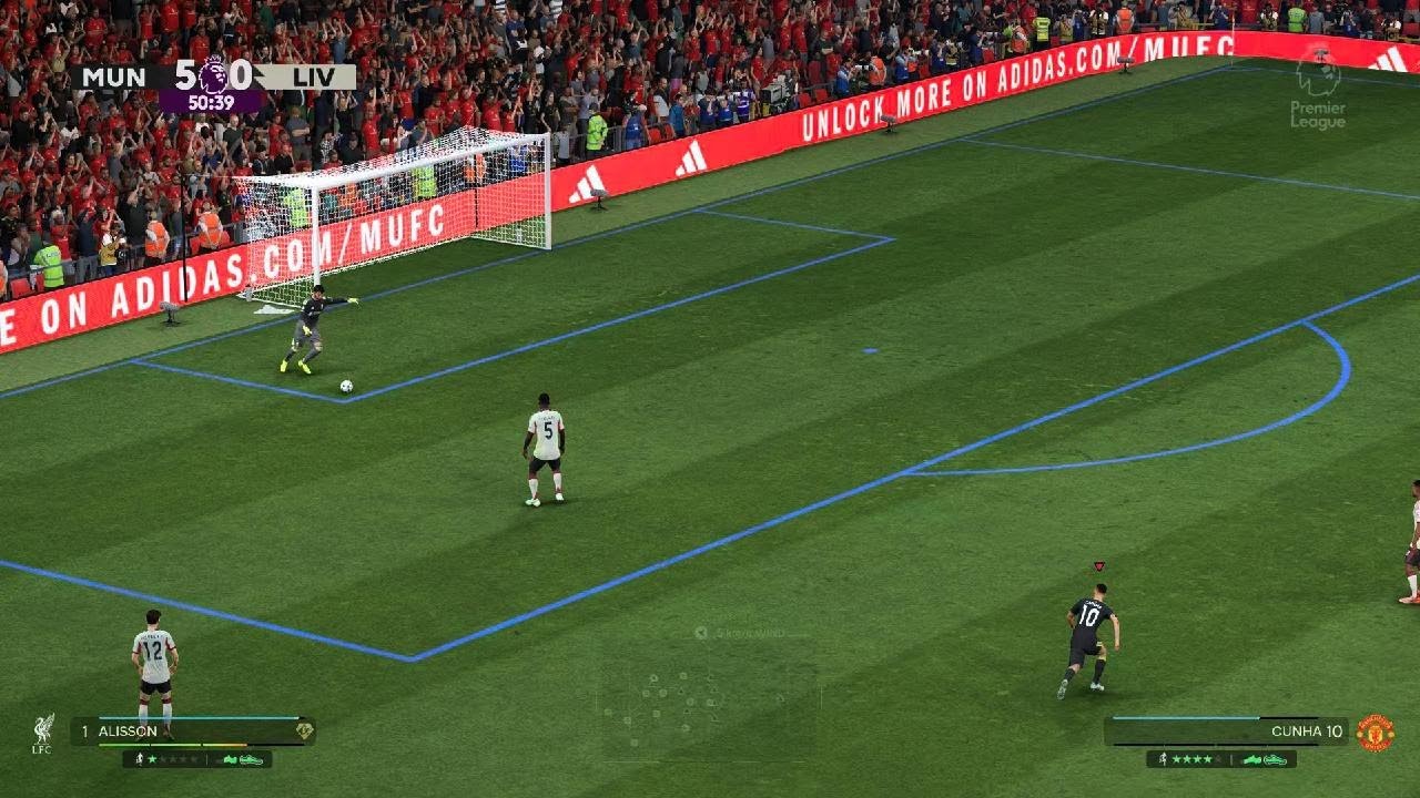 Ps5 EA SPORTS FC 26 Man U Vs. Liverpool  Gameplay (1)