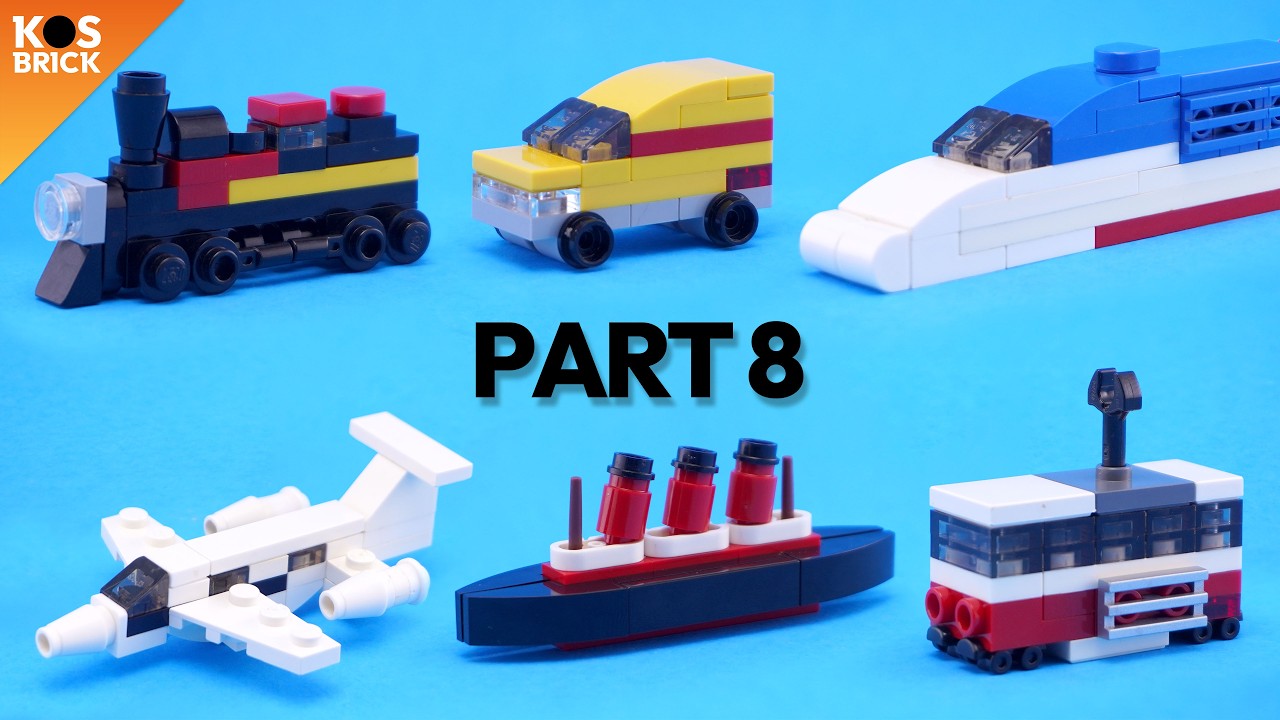 Lego City Mini Vehicles - Part 8 (Tutorial)