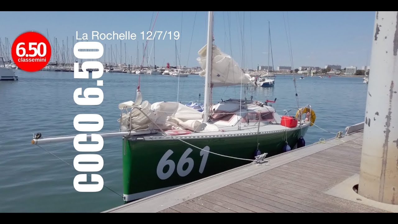 voilier COCO 6.50  , La Rochelle 12 juillet 2019