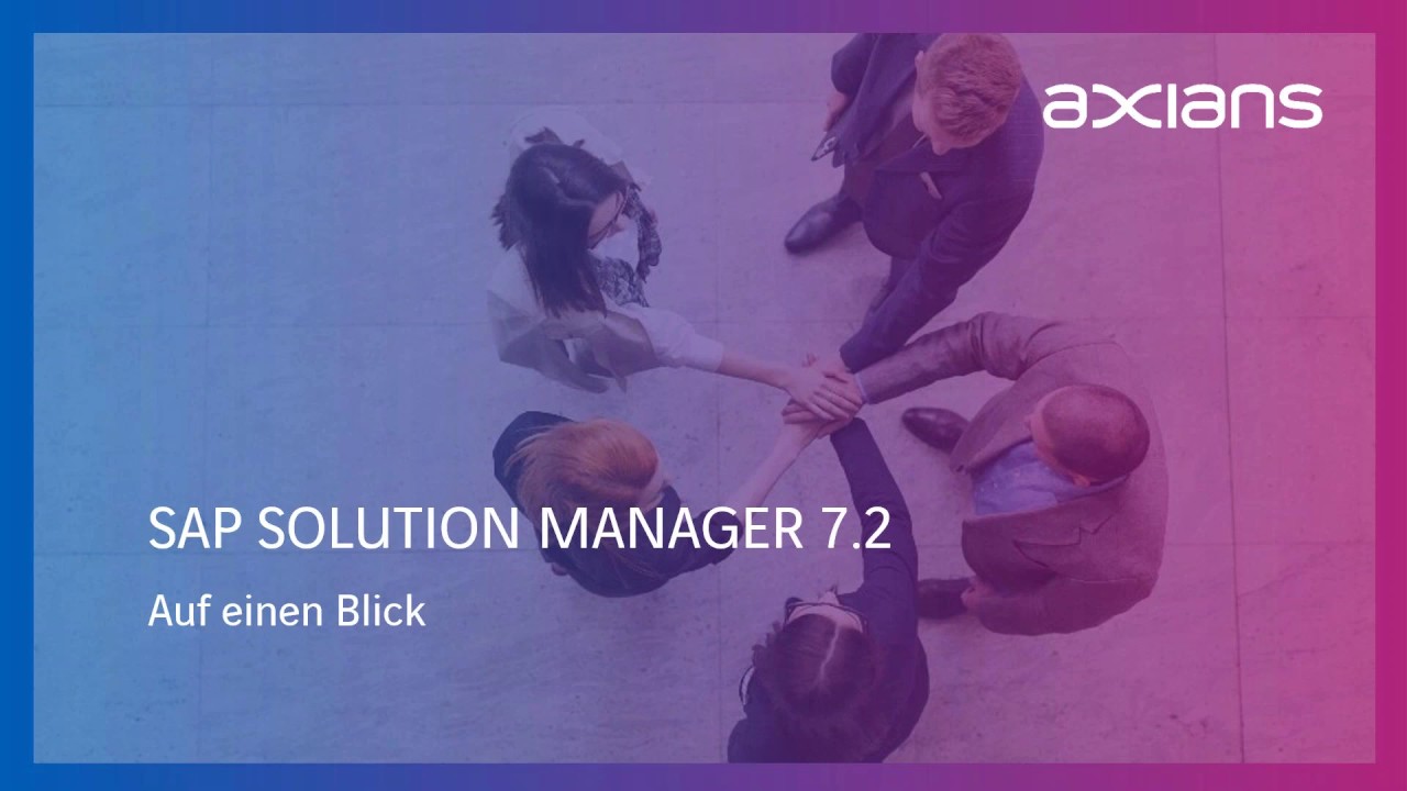 WebCast: Change Request Management mit dem SAP Solution Manager 7.2