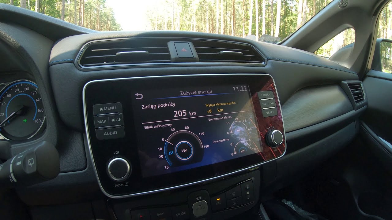 Co to zasięg optymalny LEAF 40 kWh