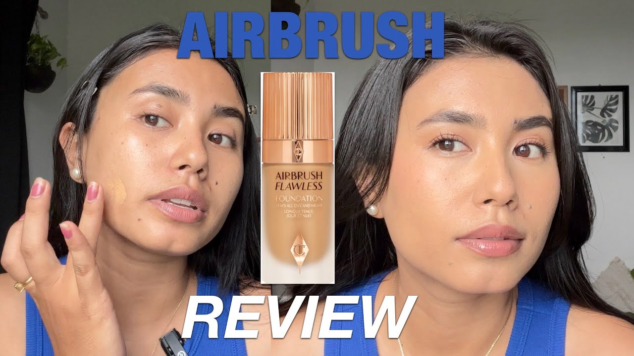 Charlotte Tilbury Airbrush Foundation Review & First Impression