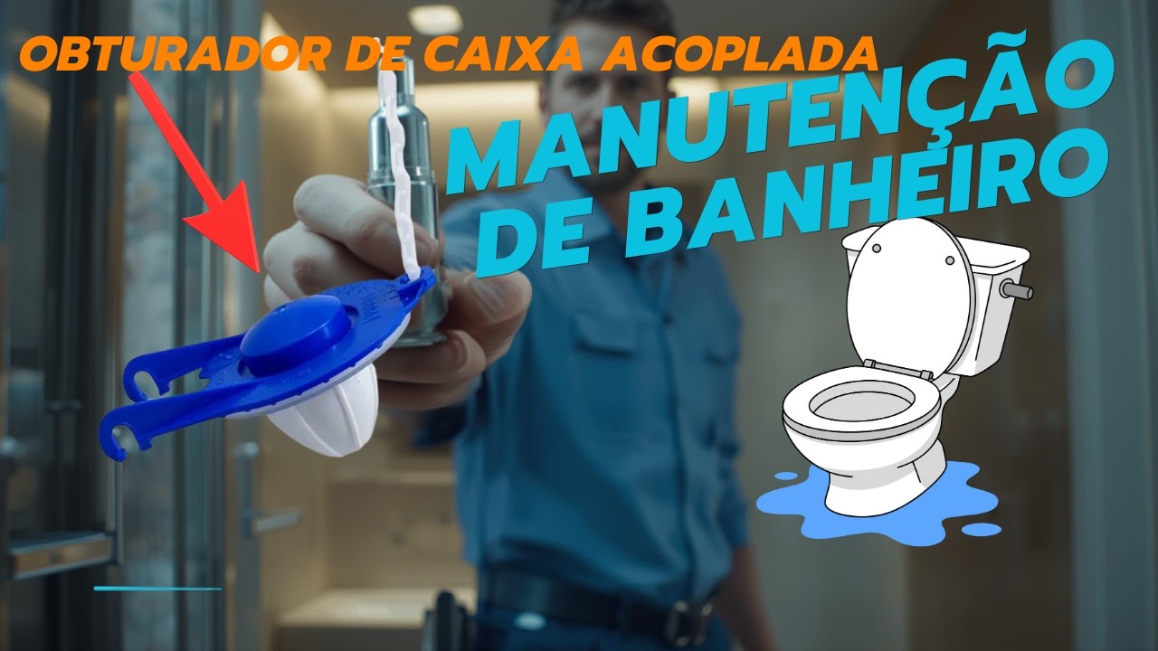 Vazamento caixa acoplada como resolver