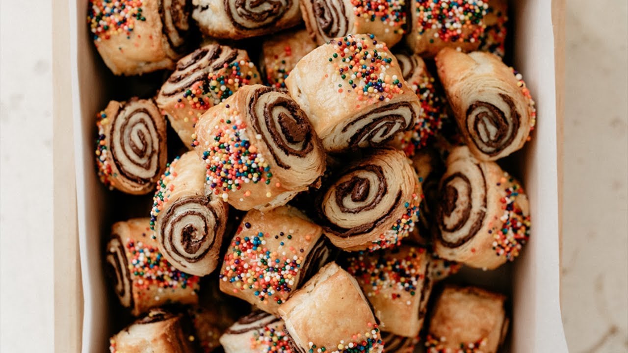 How to Make Chocolate Sea Salt Rugelach | Molly Yeh