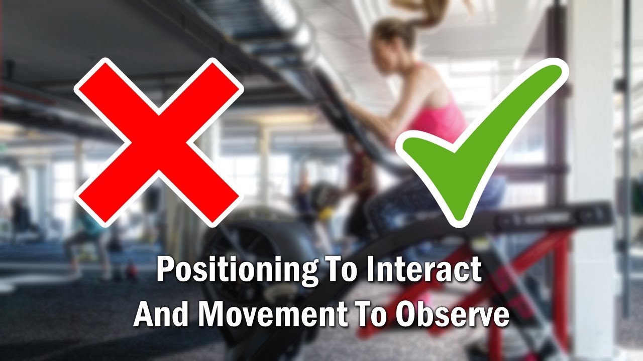 Video 1 – Positioning To Interact And Movement To Observe