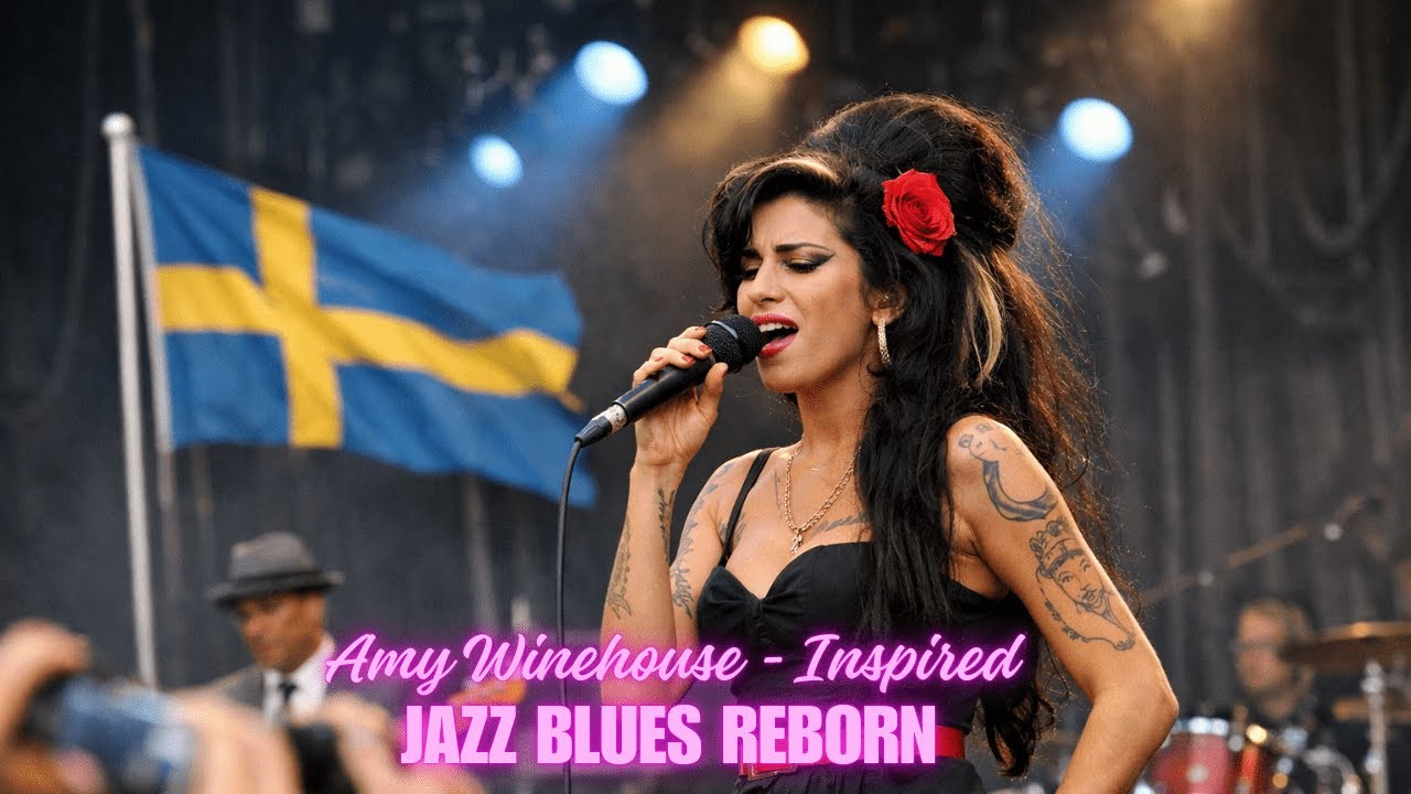 Amy Winehouse Inspired Jazz & Blues Reborn I Jazz Soul Nights 🌹 Original Music by Neon Romance