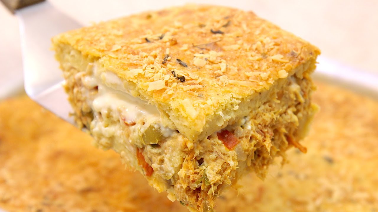 A MELHOR TORTA SALGADA DO MUNDO!! TORTA DE FRANGO INCRÍVEL - FÁCIL - SUPER GOSTOSA - Isamara Amâncio