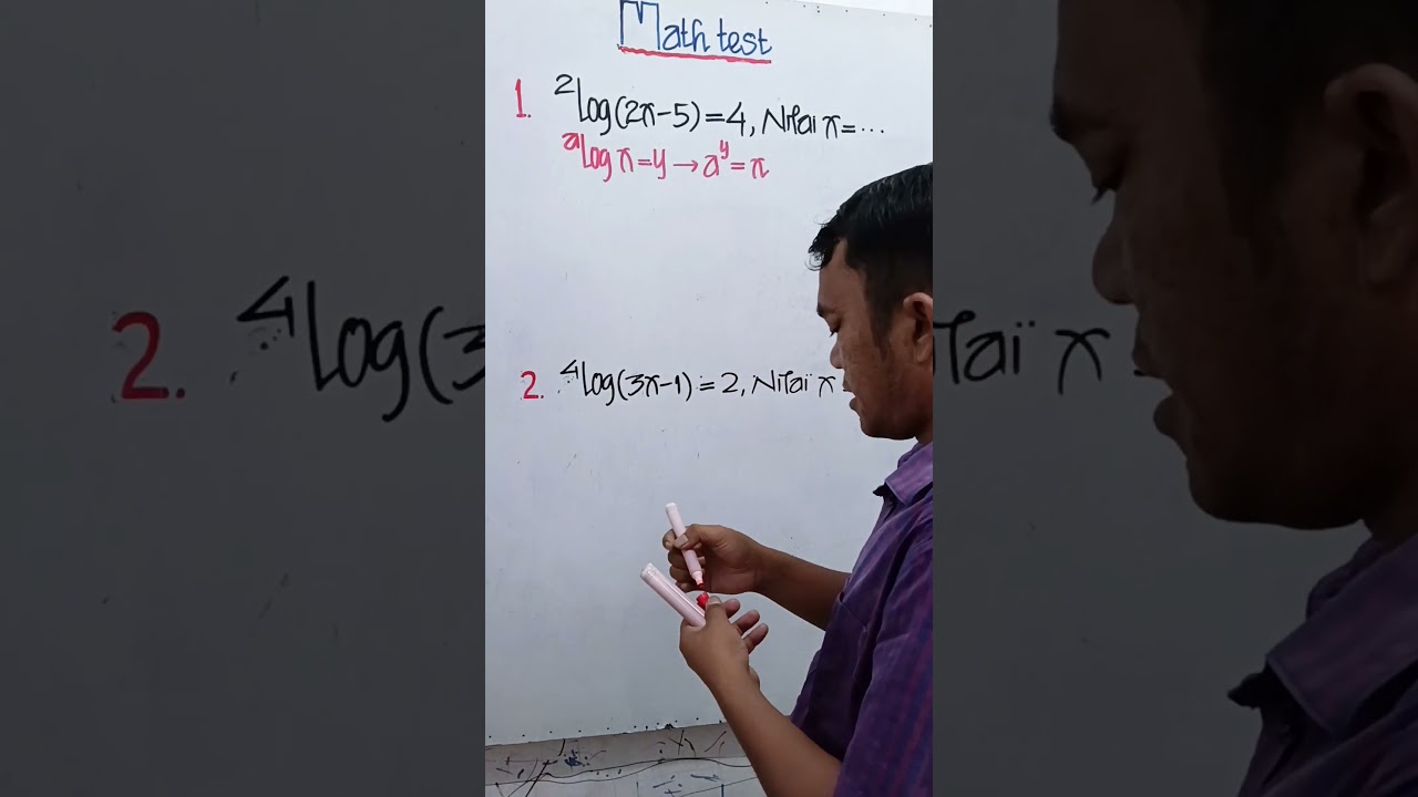 logaritma dan eksponen #tranding #maths #matematikspm #edukasi #logaritma #matematika