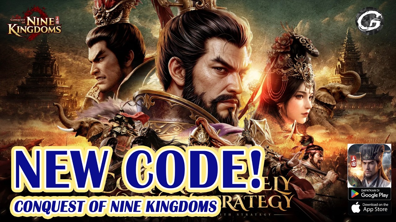 🎁 Conquest of Nine Kingdoms All Trust 10 Giftcodes & How to Redeem - New Mobile Game (Android/IOS)