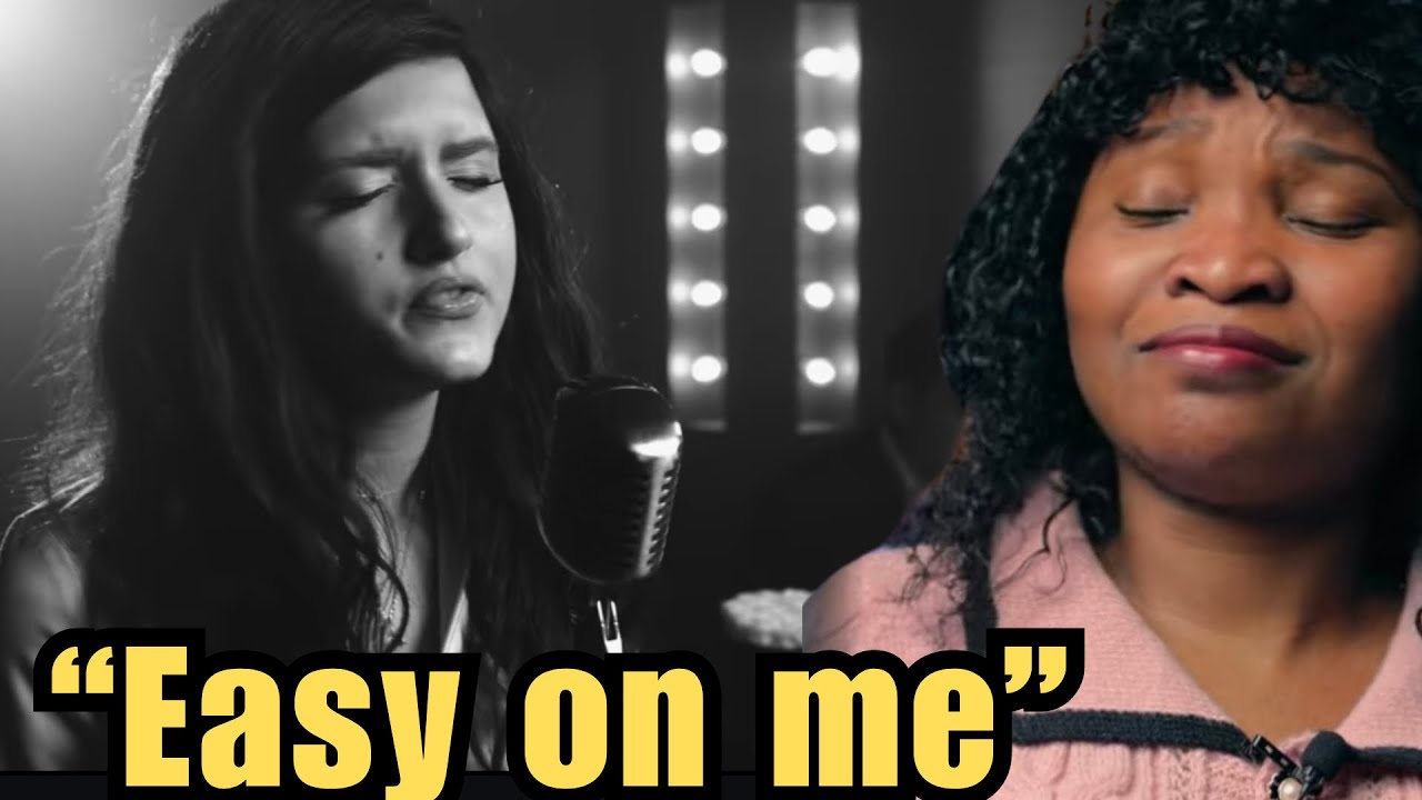 FIRST TIME REACTING TO - Angelina Jordan Covering Adele’s Easy on Me”