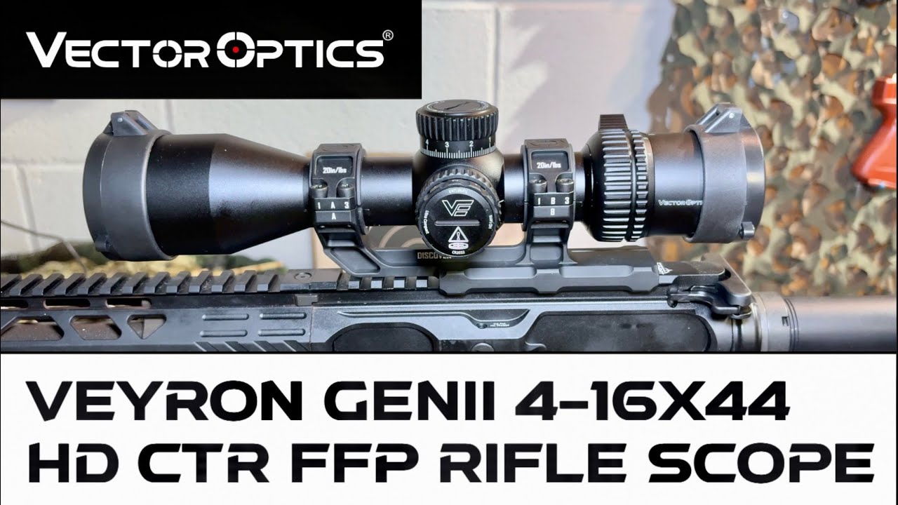 Обзор оптического прицела Vector Optics Veyron 4-16X44.