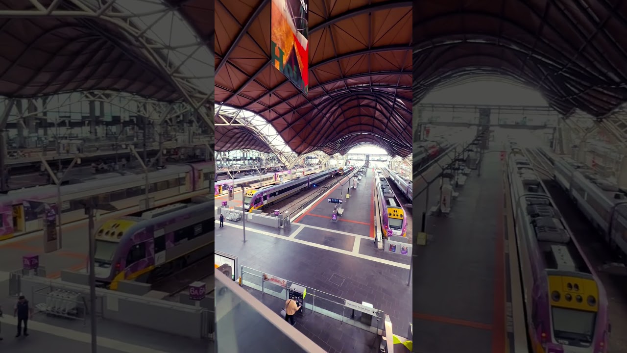 A Normal Day at Southern Cross Station 🚉 Melbourne City Life