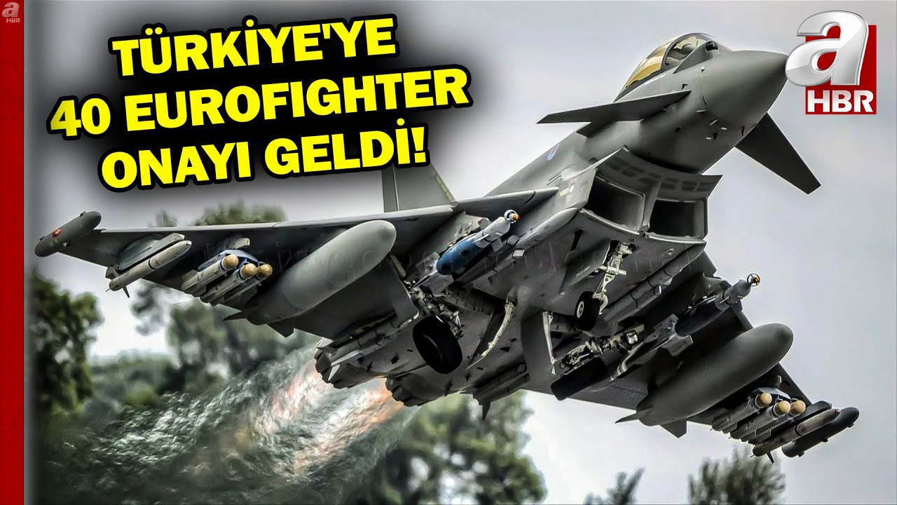 Almanya Türkiye'ye Eurofighter Satışına Onay Verdi! | A Haber