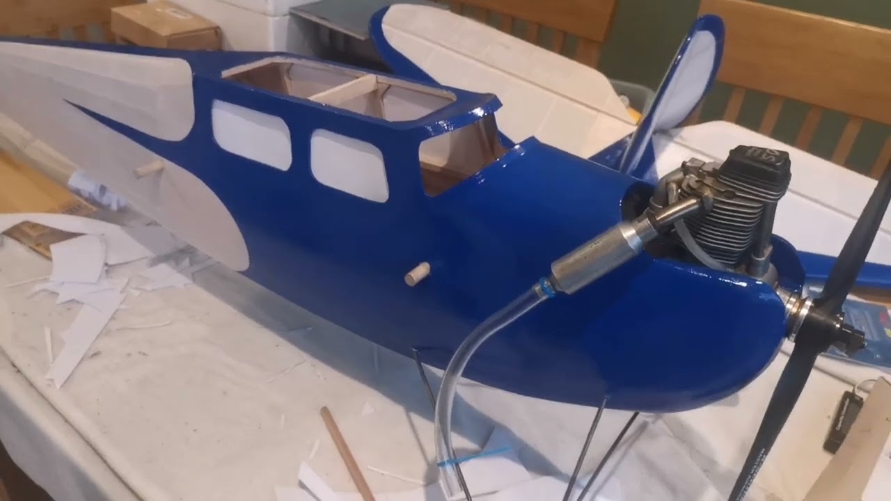 Trouble free glazing for your model plane : Falcon vintage plane.