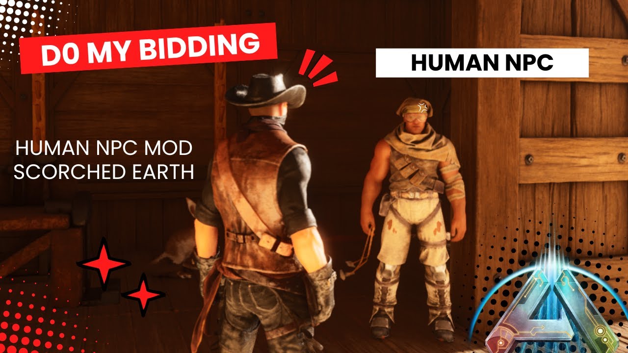 Taming Human Npc's - ARK Scorched Earth Ascended Ep.4