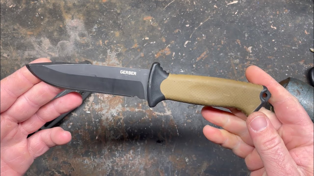 Gerber Prodigy с фиксированным лезвием в цвете «коричневый койот»