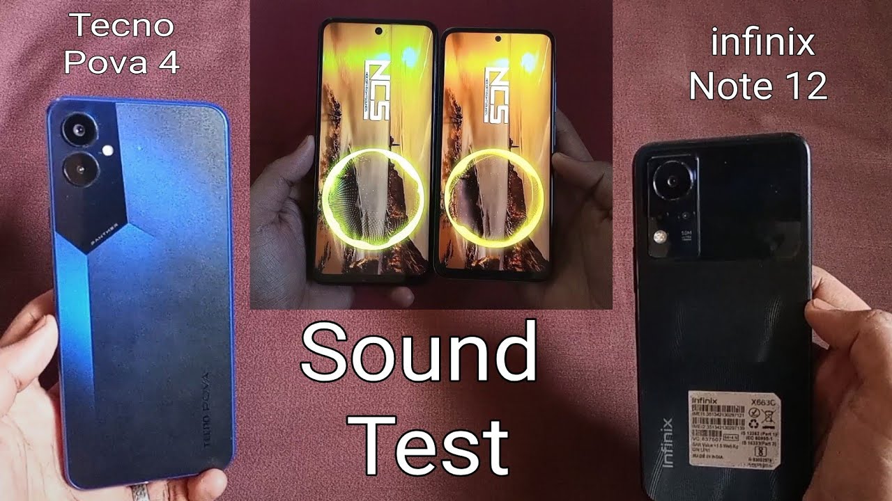 Tecno Pova 4 Vs Infinix Note 12 Sound Test & Speaker Test
