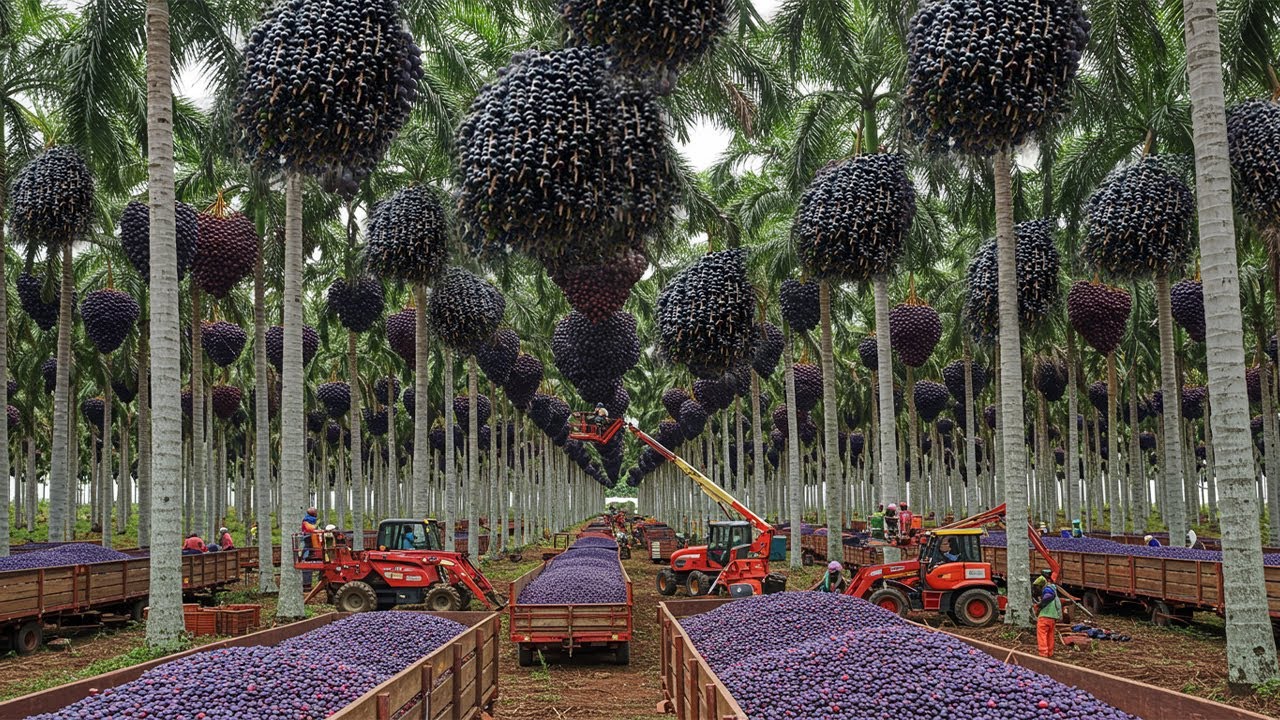 A MAIOR FAZENDA DE AÇAI DO MUNDO!