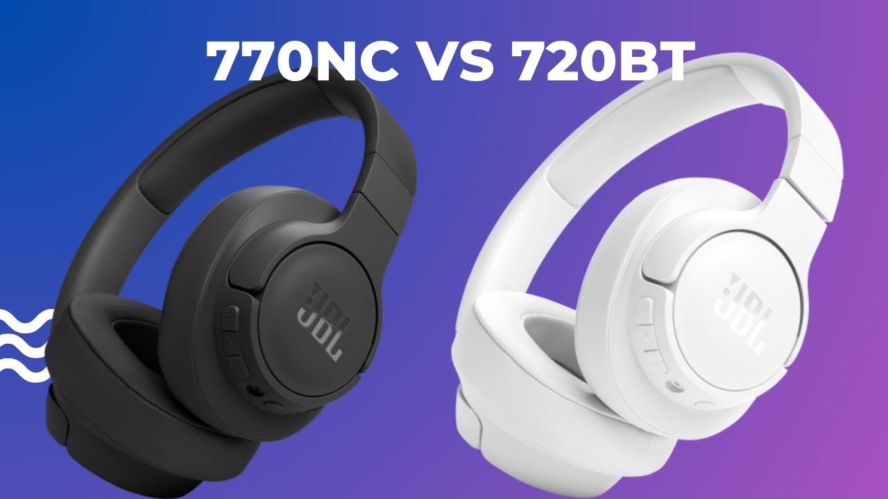 JBL Tune 720BT vs Tune 770NC: Qual é o Melhor? Comparativo Completo