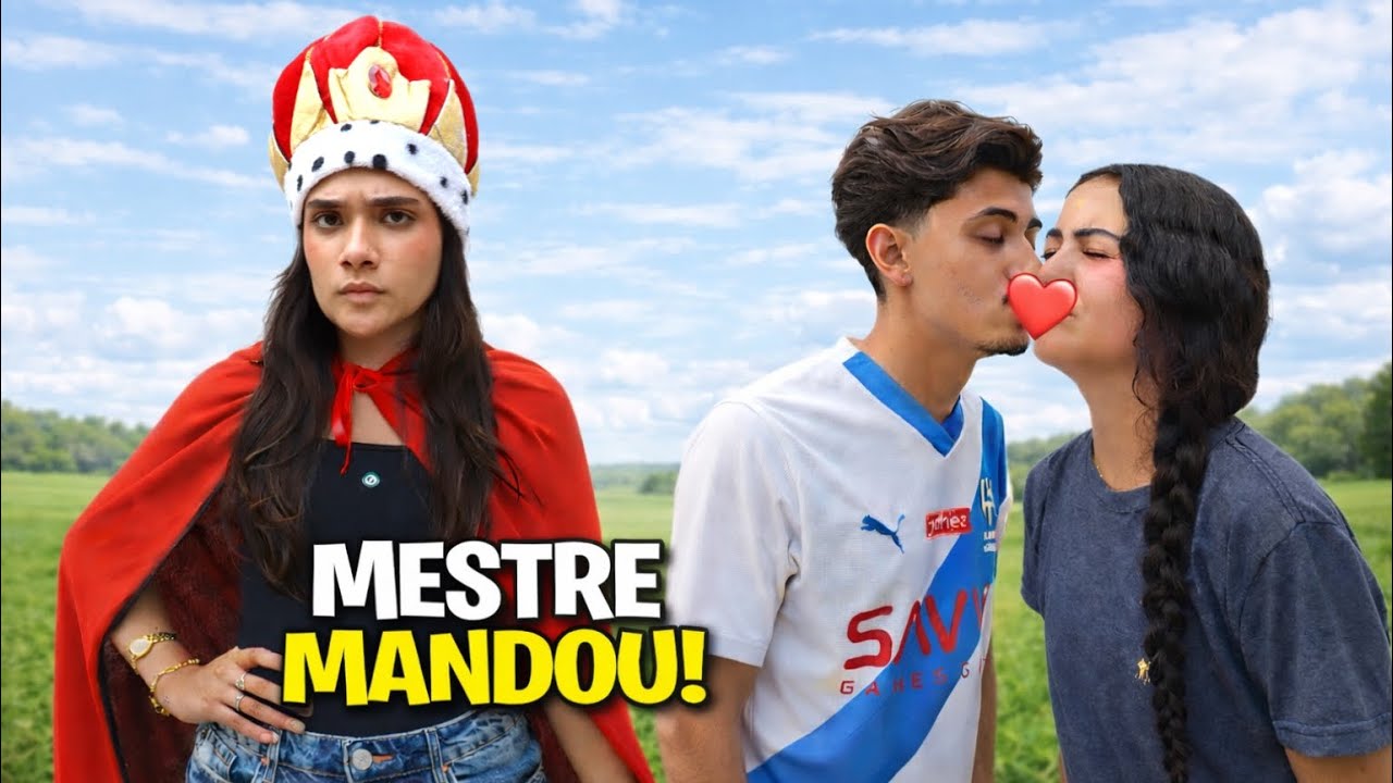 EU MANDEI ELES SE BEIJAREM! o mestre mandou* 