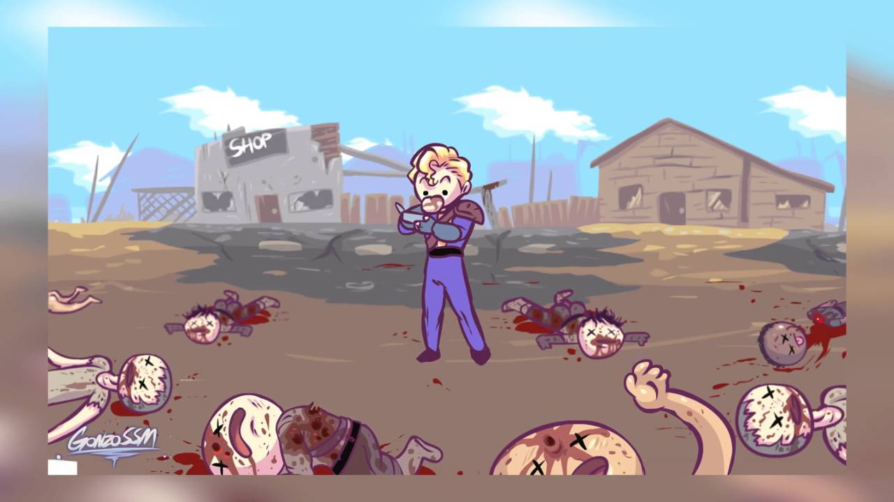 FALLOUT FAIL, A Fallout Series Parody In a Nutshell (rus)