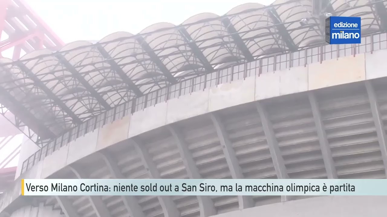 Verso Milano Cortina: niente sold out a San Siro, ma la macchina olimpica è partita