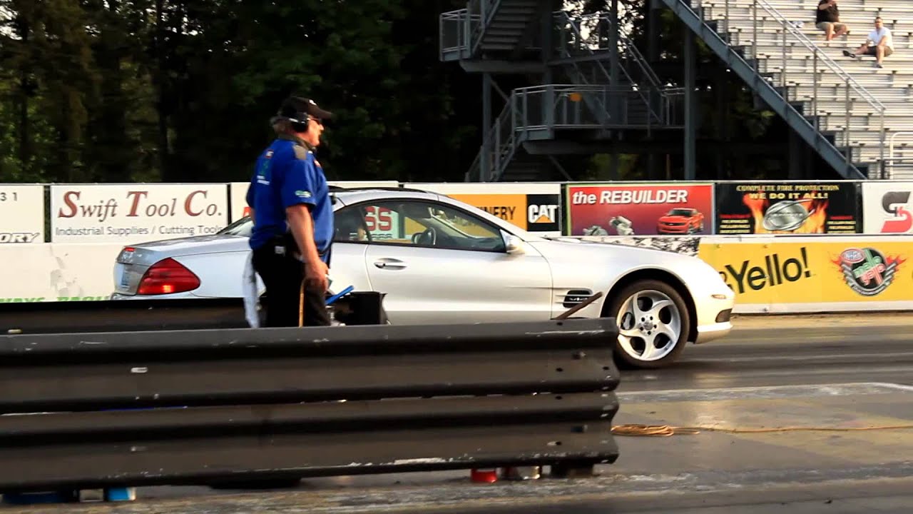 2004 Sl600 1/4 mile - first time